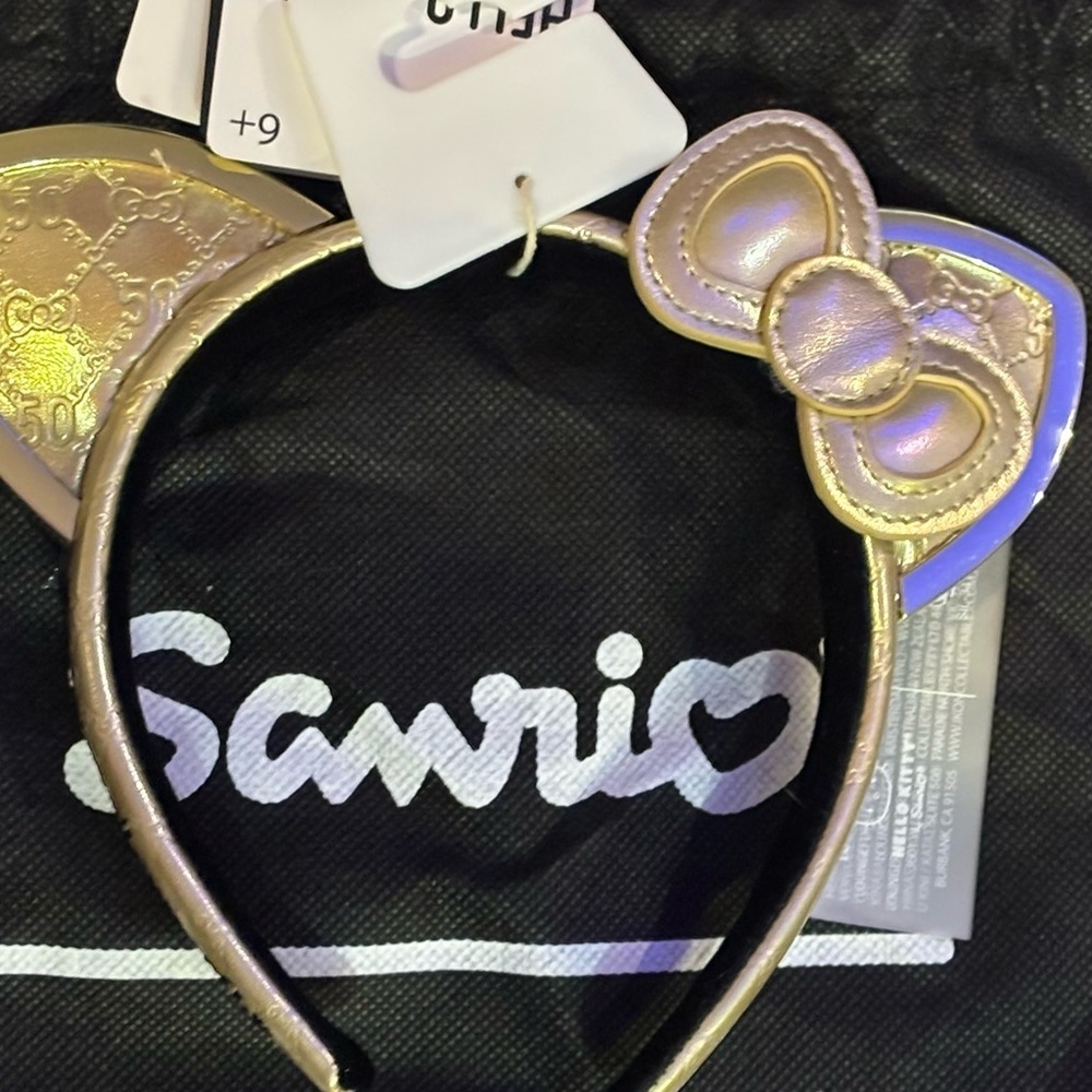 Loungefly Hello Kitty 50th Anniversary Headband - Picture 2 of 11